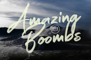 Amazing Boombs Font: A Realistic Script for Campaigns