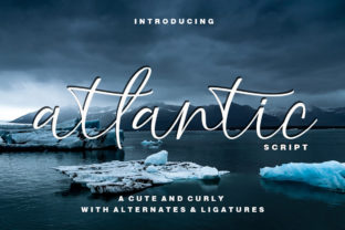 Atlantic Script: A Versatile Font for Crafters and Creators
