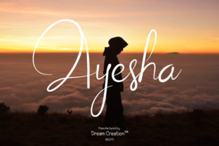 Ayesha Script: A Smooth and Dynamic Typeface for Branding