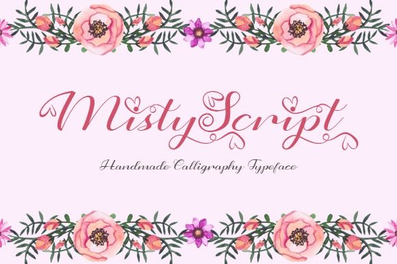 Bring Your Handmade Creations to Life with Misty Script Font