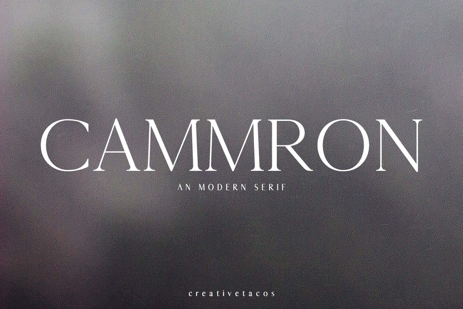 Cammron Font: A Modern Serif for Digital Layouts