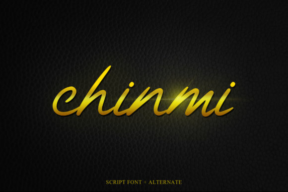 Chinmi Script: Elevate Your Campaign with This Delicate Typeface
