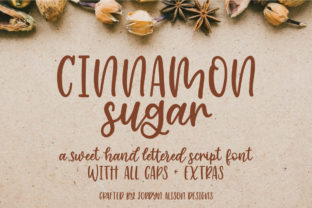 Cinnamon Sugar Script Font for Brand Identity