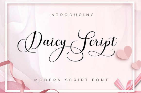 Daicy Script Font: Adding Warmth to Editorial Layouts