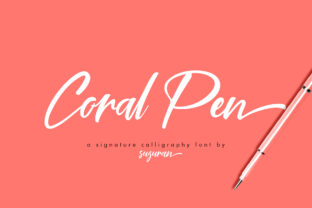 Discover Coral Pen Script: A Fresh and Elegant Typeface