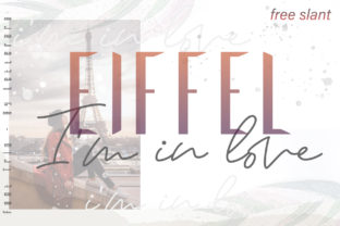 Eiffel in Love Duo: A High Fashion Font for Editorial Design