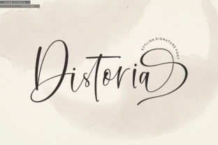 Enhance Your Brand with Distoria Script Font