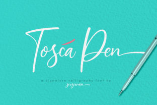 Enhance Your Brand with Tosca Pen Script Font