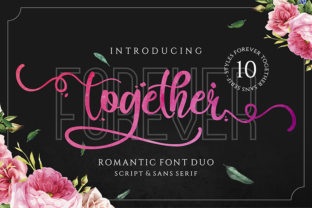 Forever Together Duo Font for Business Branding