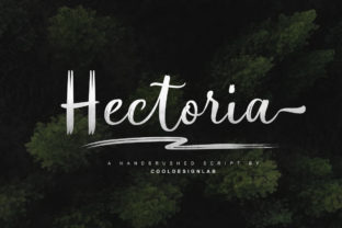 Hectoria Script Font Review for Digital Campaigns