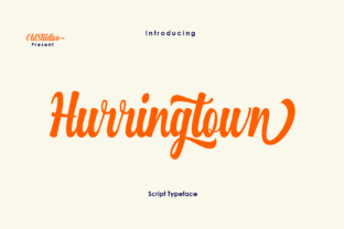 Hurringtown Script: A Bold and Charming Typeface for Web Design