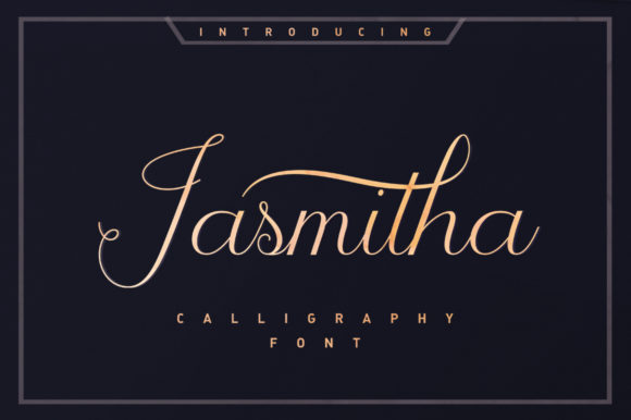 Jasmitha Script: A Modern Handwritten Typeface for Web Design