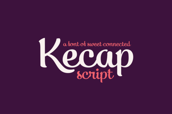Kecap Script Font for Modern Web Design