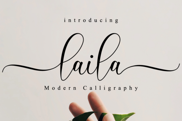 Laila Script: A Modern, Elegant Typeface for Editorial Design