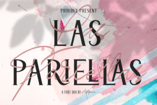 Las Pariellas Duo Font for Handmade Products