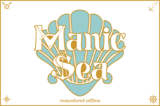 ManicSea Font: Nautical Script for Business Branding
