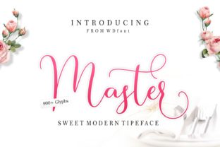 Master Script: The Elegant Font for Eye-Catching Campaigns