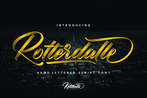 Rotterdalle Script: A Vibrant Typeface for Engaging Campaigns