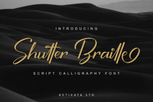 Transform Your Brand with Shutter Braille Script