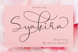 Unveiling Syakira Script: A Font for Digital Elegance
