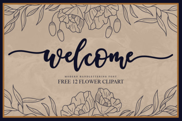 Welcome Script Font: Charming Handwritten Type for Makers