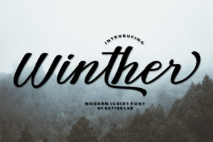 Winther Script: A Modern Brush Font for Editorial Design