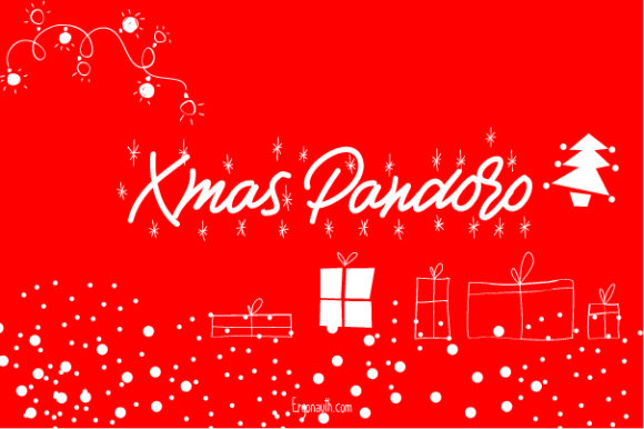 Xmass Pandoro Font: Elevate Holiday Marketing Visuals